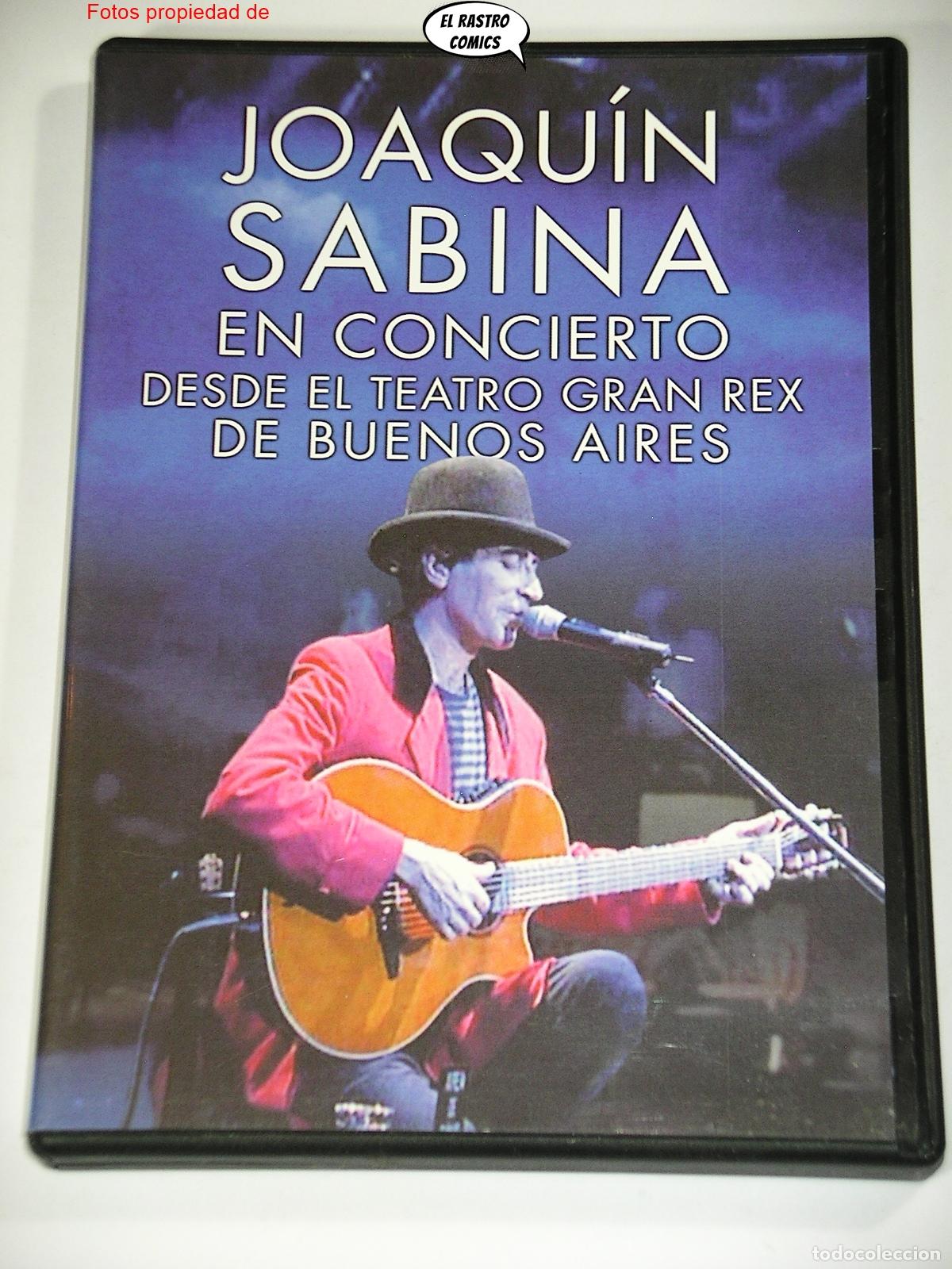 V&iacute;deos y DVD Musicales: Joaqu&iacute;n Sabina, En concierto, Desde el teatro Gran Rex de Buenos Aires DVD, D11