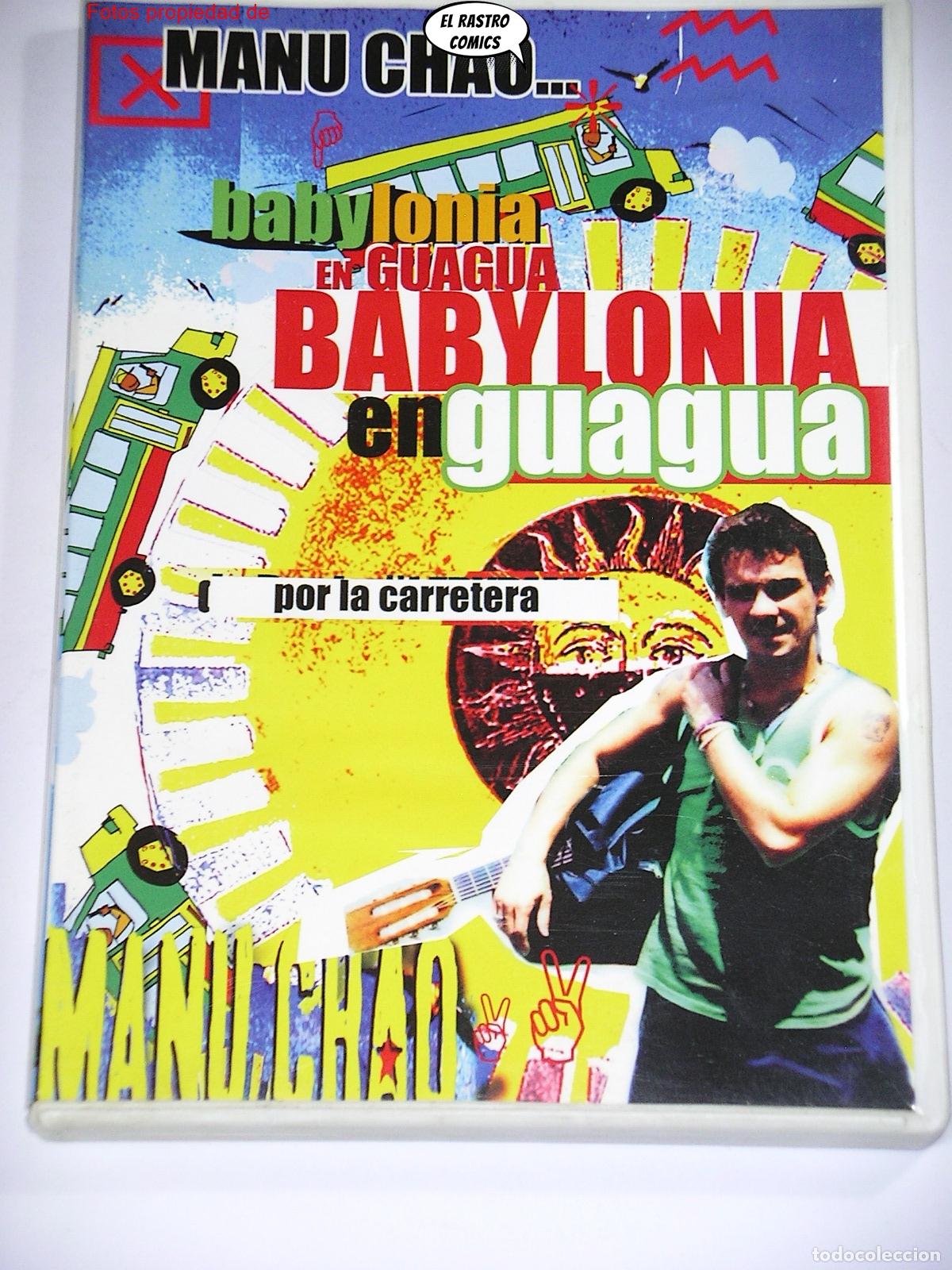 V&iacute;deos y DVD Musicales: Manu Chao, Babylonia en guagua, DVD, D11