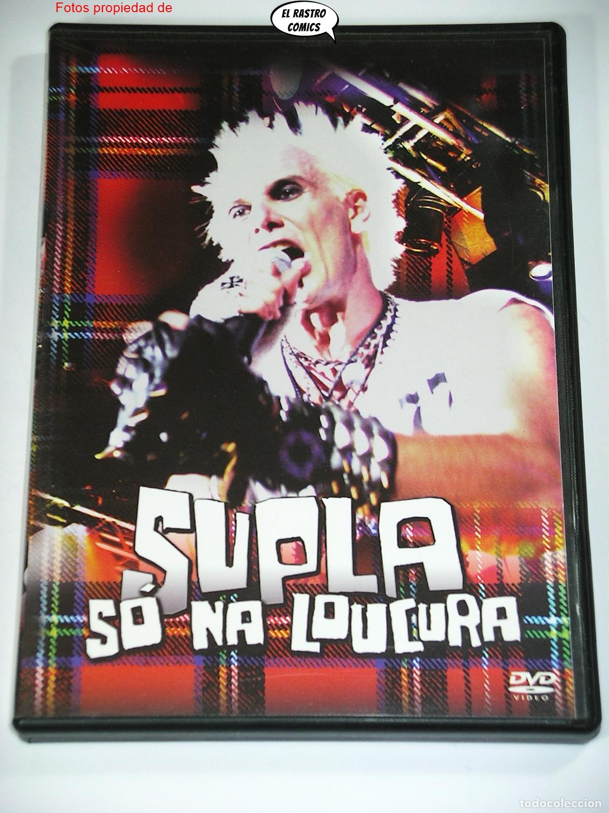 V&iacute;deos y DVD Musicales: Supla, S&oacute; na loucura, Live in 2004, m&aacute;s documental y extras, DVD, D11