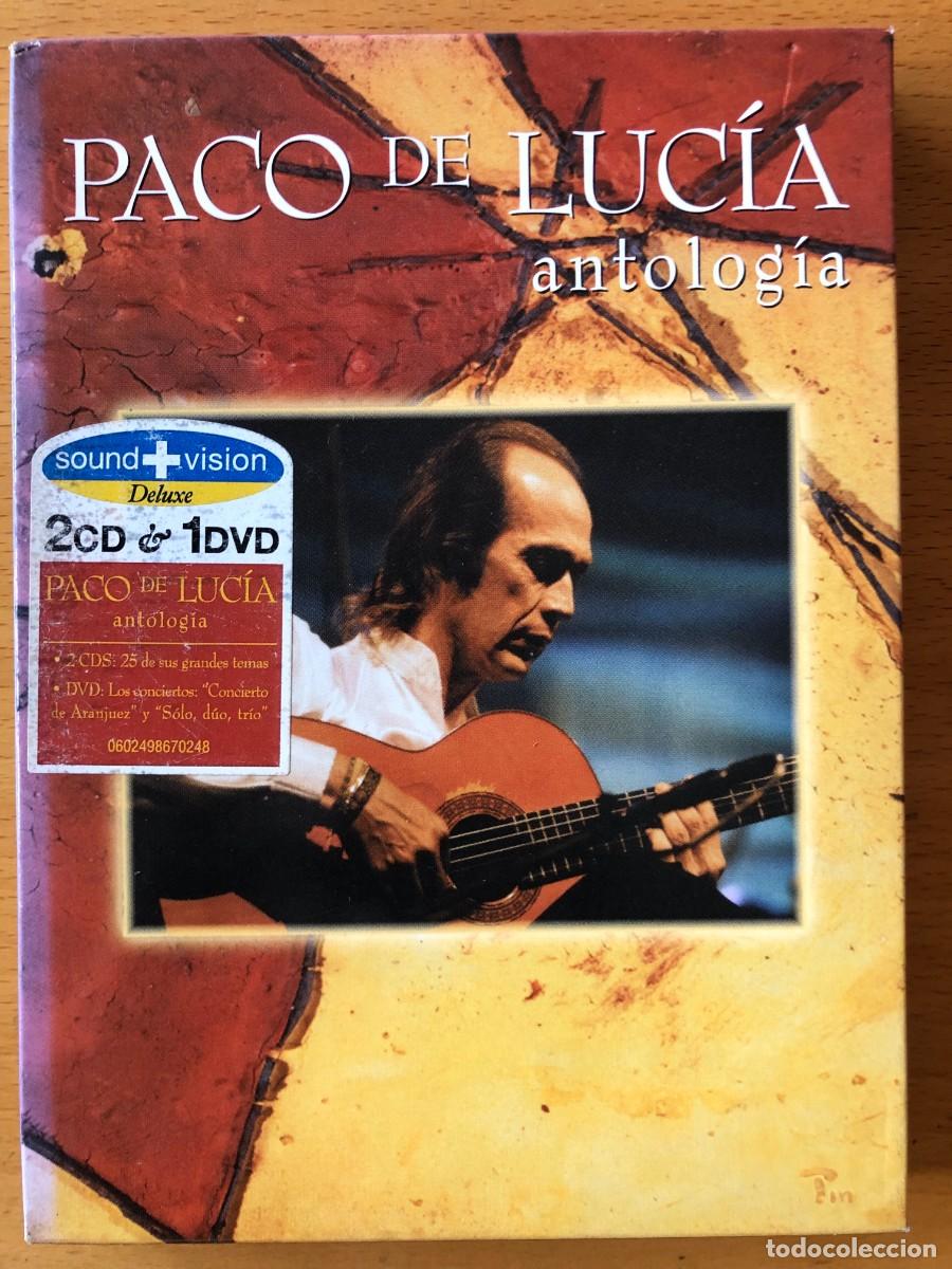 V&iacute;deos y DVD Musicales: Paco de Lucia . 2 CD + 1 DVD.. Perfecto estado Ver fotos