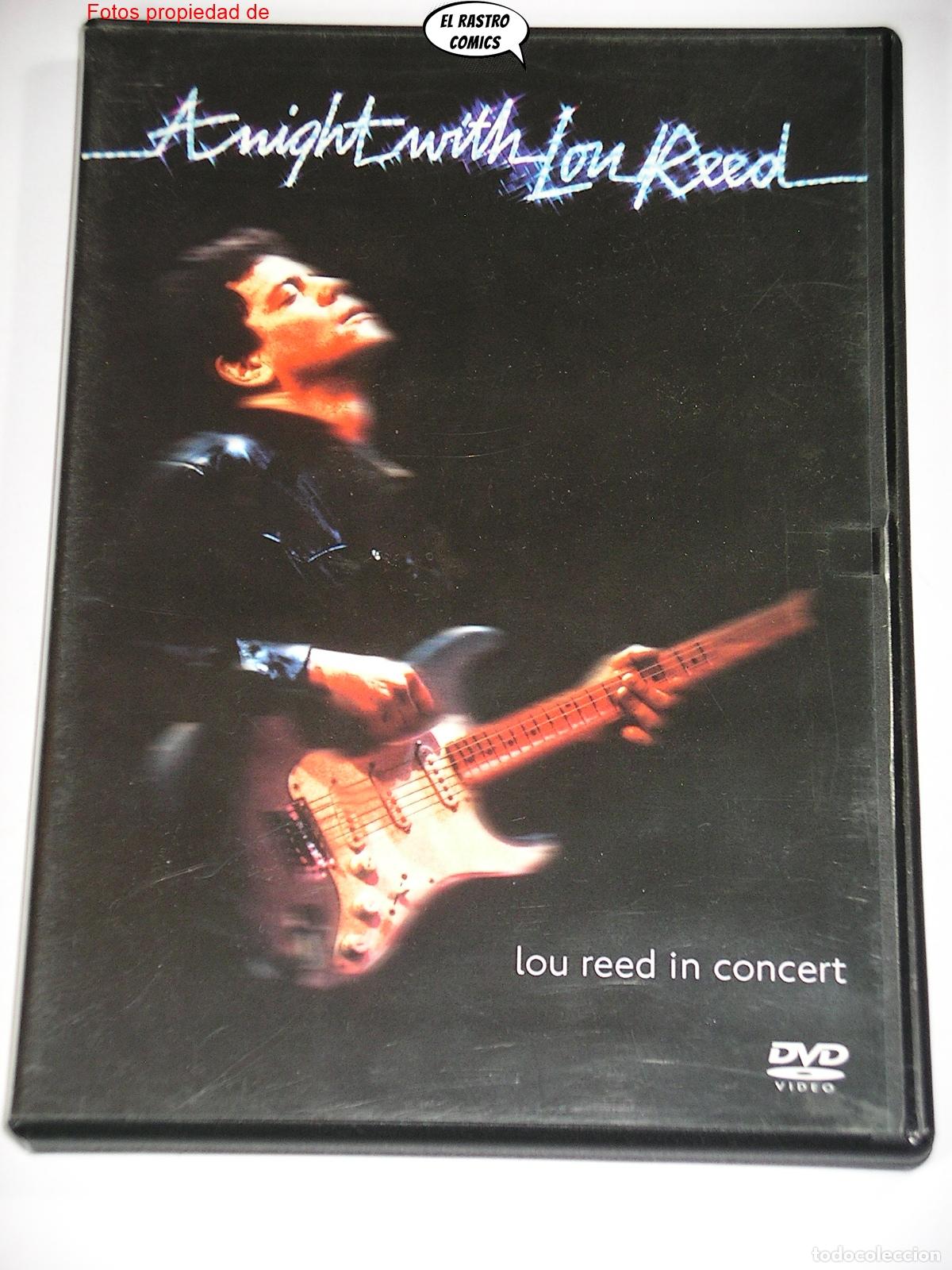V&iacute;deos y DVD Musicales: Lou Reed, A night with, In concert The Bottom Line 1983, DVD, D11