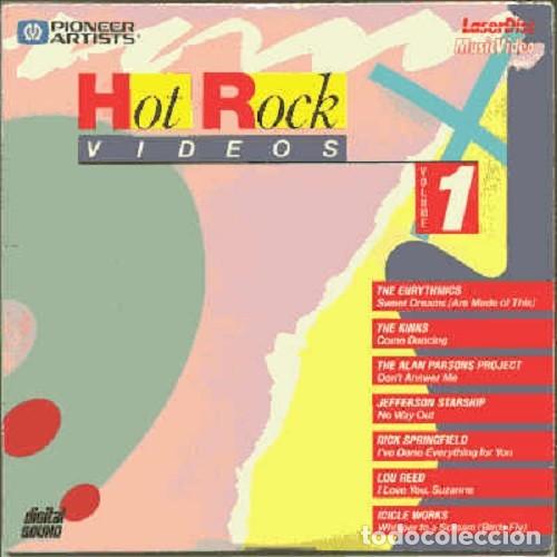 V&iacute;deos y DVD Musicales: Laserdisc Music Video Disco Laser Disc Hot Rock Videos Volume 1 Pioneer Artist 1984 Rca Sistema NTSC