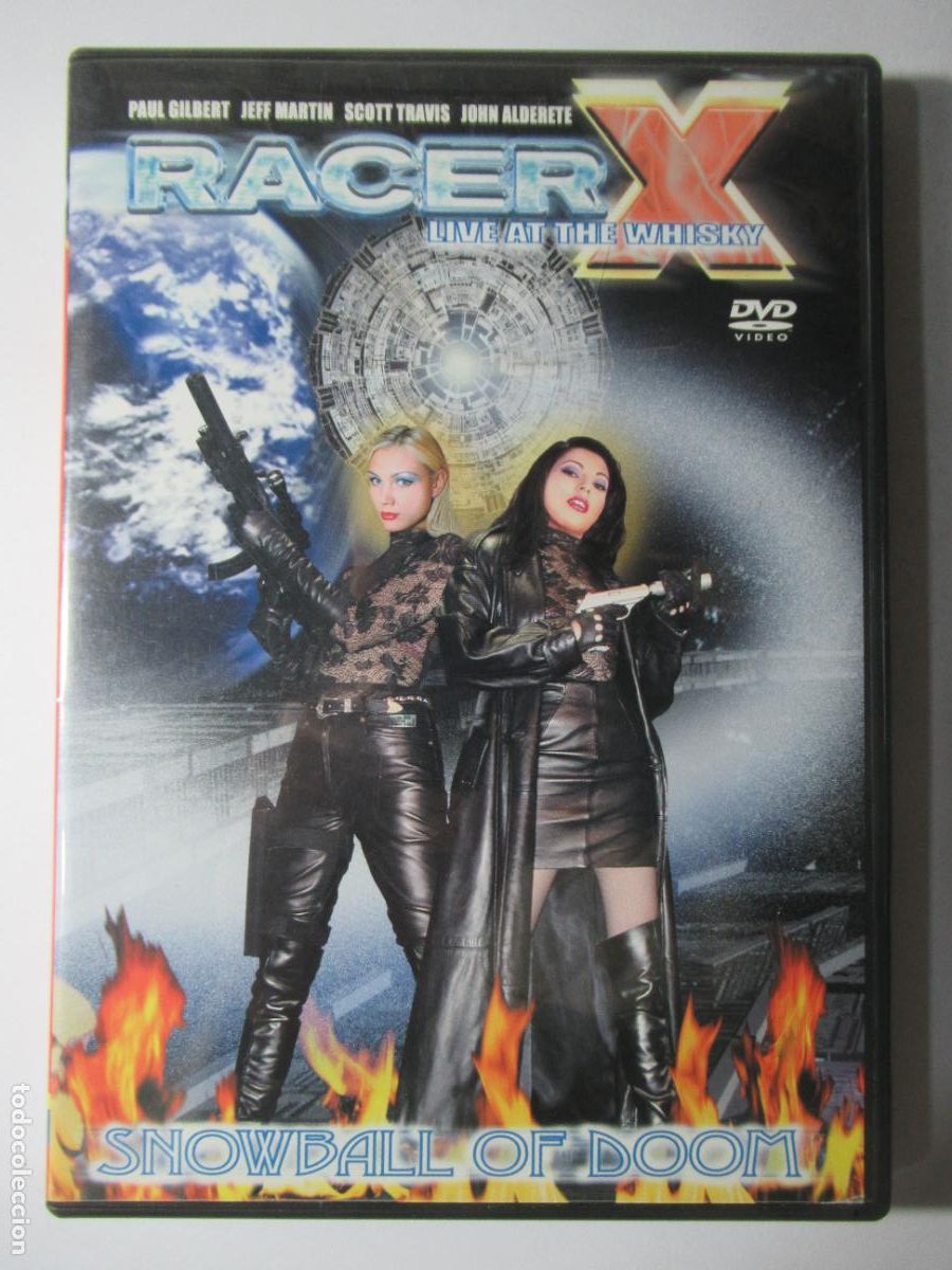 V&iacute;deos y DVD Musicales: RACER X - LIVE AT THE WHISKY - DVD ED. JAPONESA - S. TRAVIS (JUDAS PRIEST), PAUL GILBERT (MR. BIG)