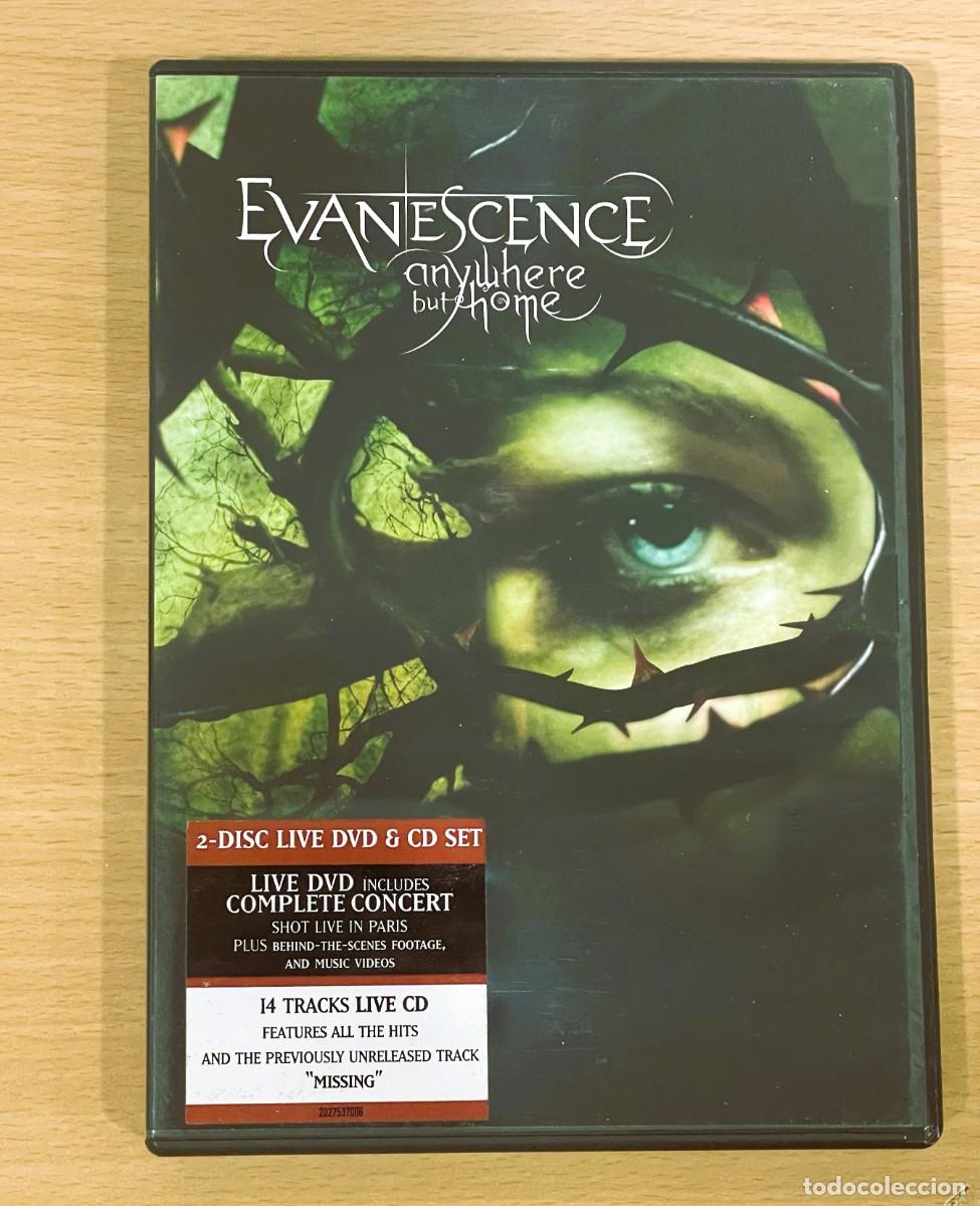 V&iacute;deos y DVD Musicales: DVD + CD MUSICAL DE EVANESCENCE -ANY WHERE BUT HOME (2004)