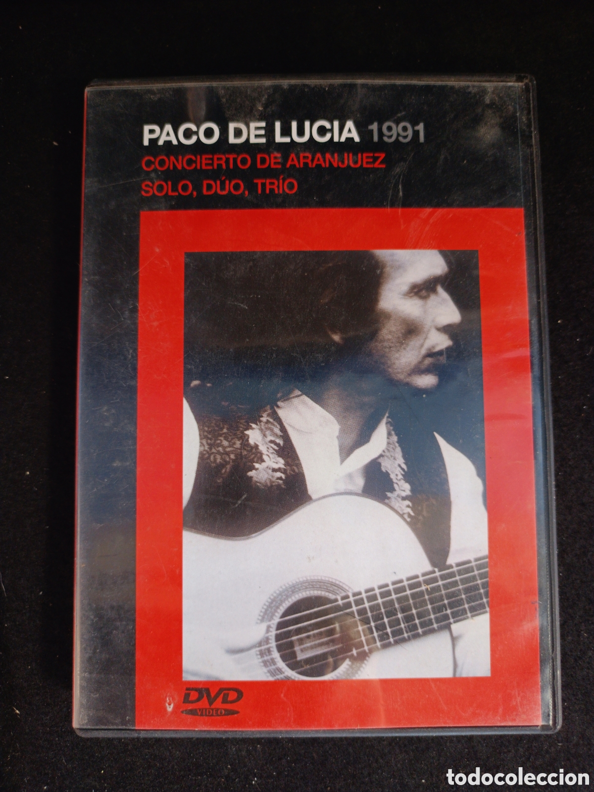 V&iacute;deos y DVD Musicales: DVD PACO DE LUCIA 1991 CONCIERTO ARANJUEZ SOLO,D&Uacute;O,TR&Iacute;O