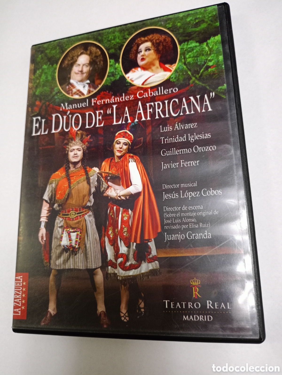 V&iacute;deos y DVD Musicales: Manuel Fern&aacute;ndez Caballero ● El Duo De &rdquo;La Africana&rdquo; ● [DVD] PAL, Reissue, Stereo
