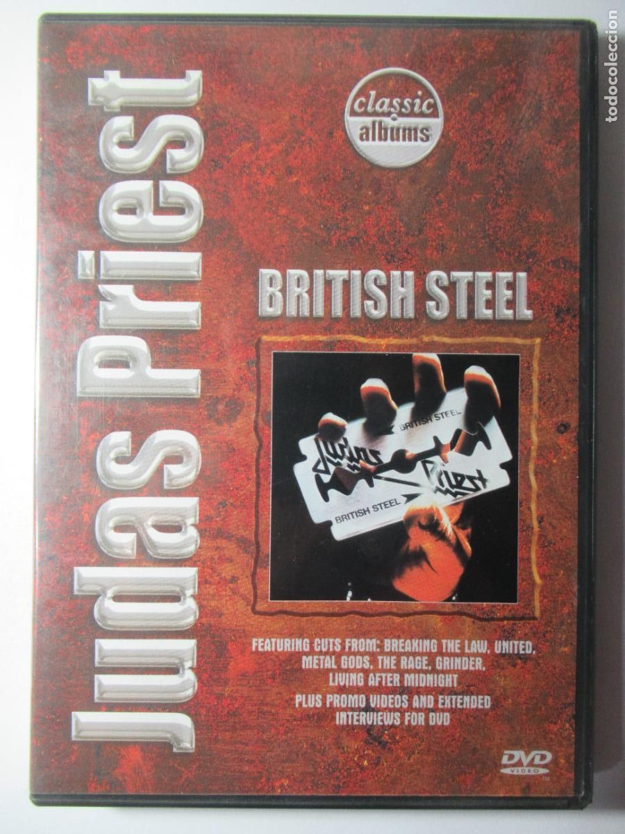 V&iacute;deos y DVD Musicales: JUDAS PRIEST - BRITISH STEEL - DVD HEAVY METAL
