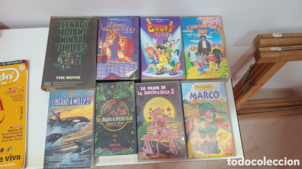 V&iacute;deos y DVD Musicales: Lote de cintas vhs de los 90
