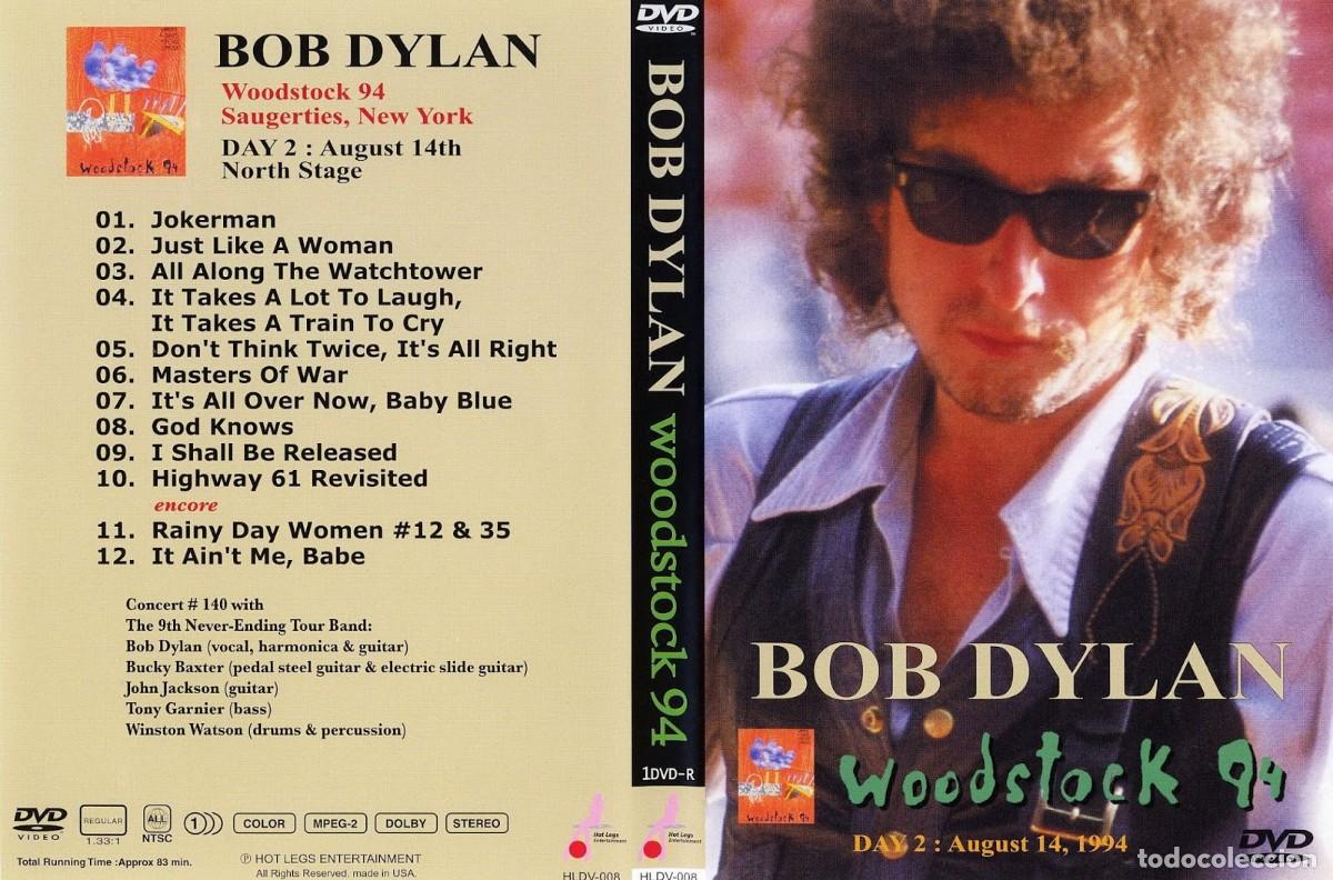 V&iacute;deos y DVD Musicales: BOB DYLAN. WOODSTOCK FESTIVAL. DVD.
