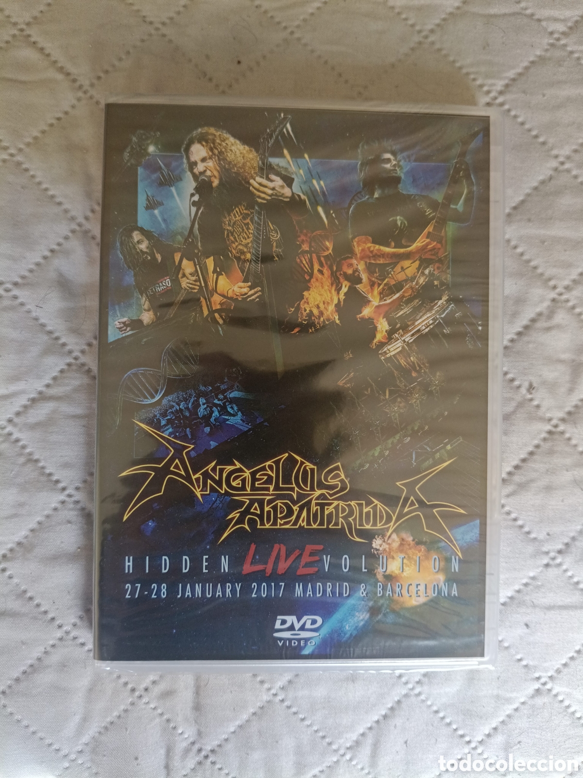 V&iacute;deos y DVD Musicales: &Aacute;ngelus apatrida - hidden livevolution dvd (thrash metal)