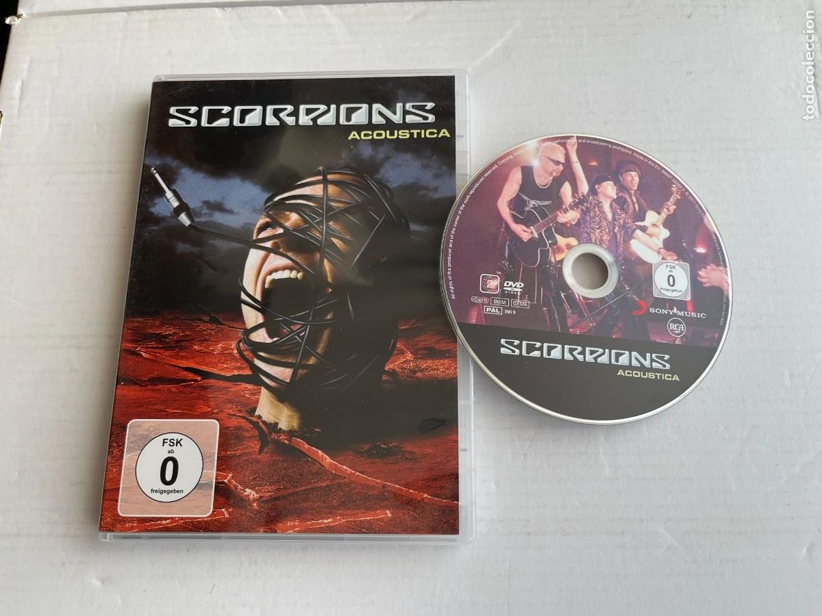 V&iacute;deos y DVD Musicales: SCORPIONS ACOUSTICA - DVD MUSICAL KREATEN