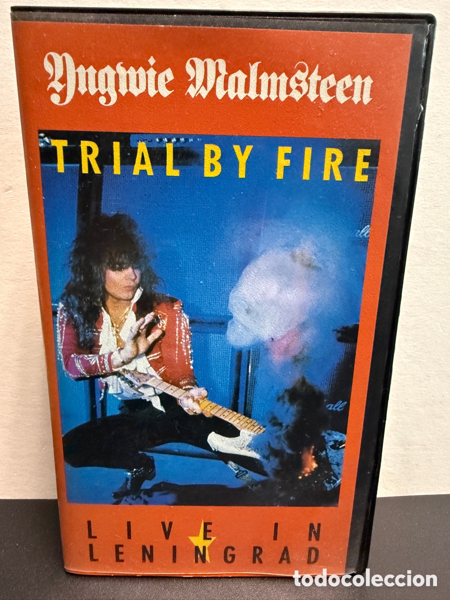 V&iacute;deos y DVD Musicales: Yngwie Malmsteen - Trial By Fire - Live In Leningrad (VHS)
