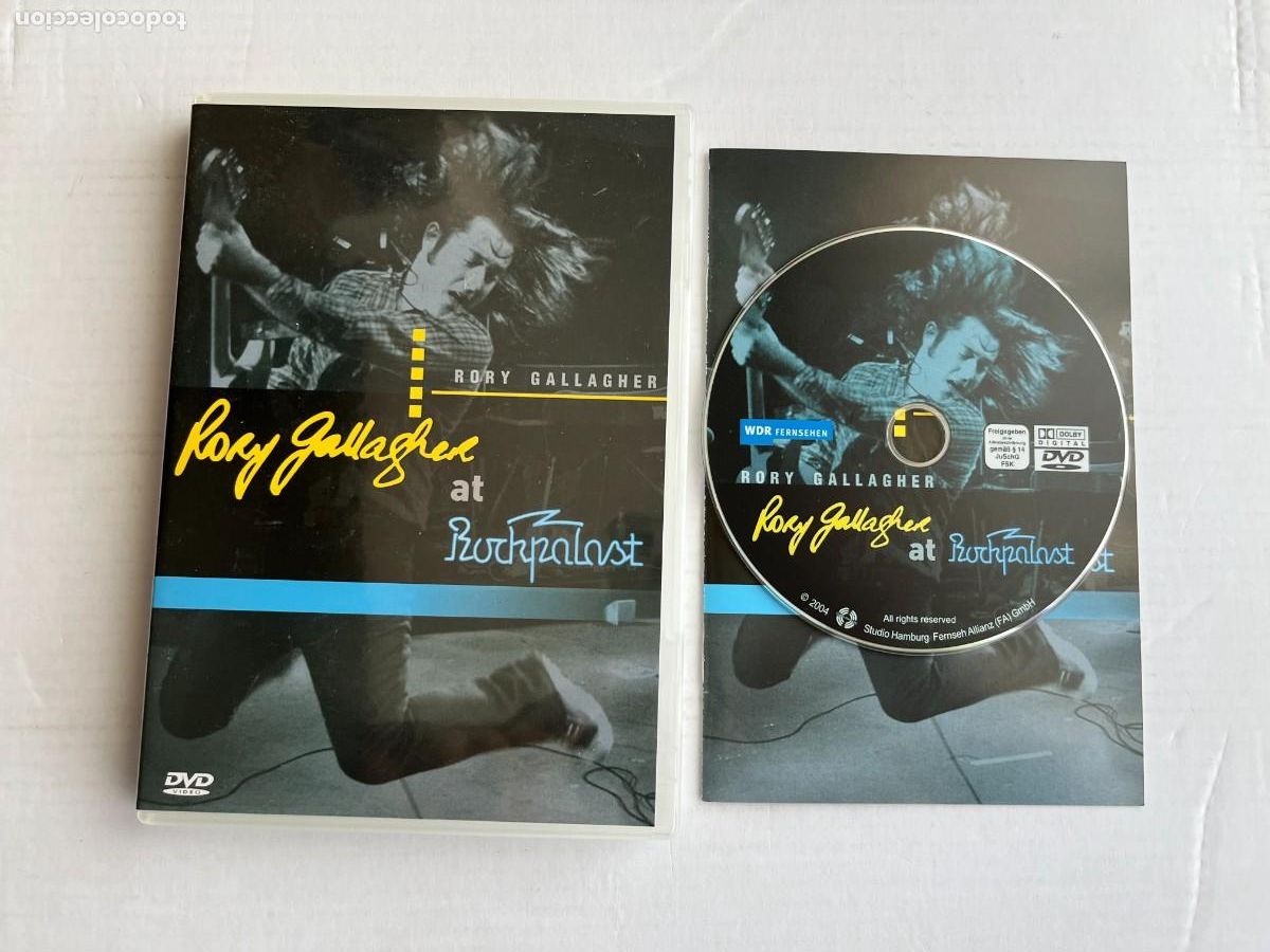 V&iacute;deos y DVD Musicales: RORY GALLAGHER AT ROCK PALAST LIVE CONCERT - DVD MUSICAL KREATEN