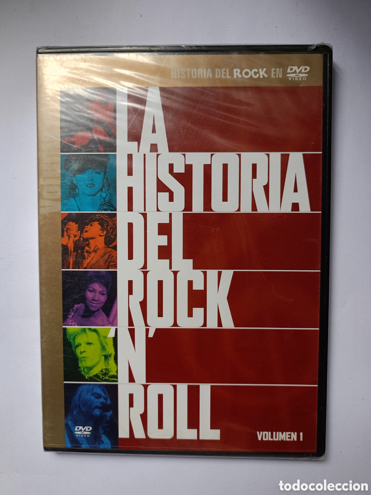 V&iacute;deos y DVD Musicales: LA HISTORIA DEL ROCK N ROLL DVD. VOLUMEN 1 LOS INICIOS DEL ROCK&acute;N&acute; ROLL. COLECCION DE EL MUNDO.