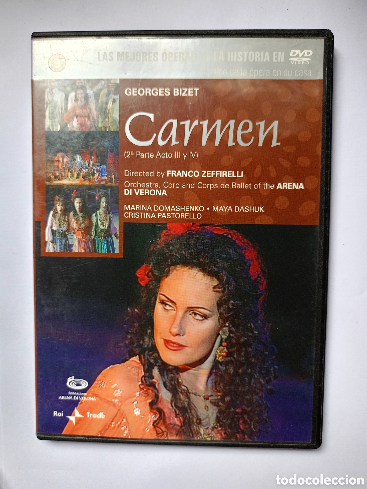 V&iacute;deos y DVD Musicales: Dvd Musical &ldquo;Georges Bizet &ndash; Carmen&rdquo;
