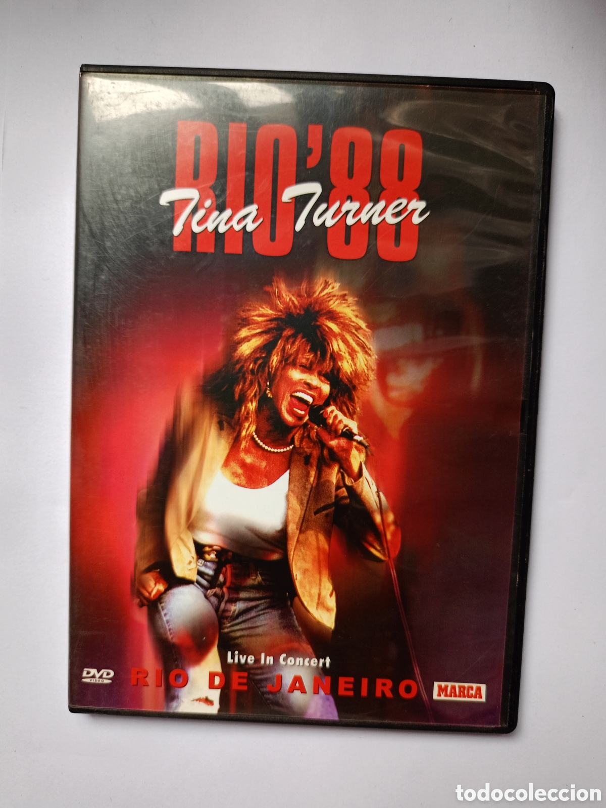 V&iacute;deos y DVD Musicales: Tina Turner - RIO ' 88 DVD