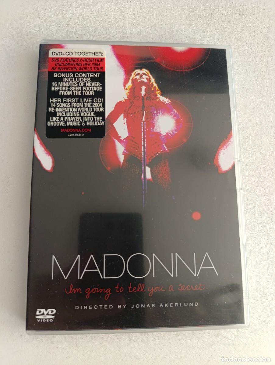 V&iacute;deos y DVD Musicales: MADONNA 'I'm Going to Tell You a Secret' DVD Documental + CD Jonas &Aring;kerlund Re-Invention World Tour