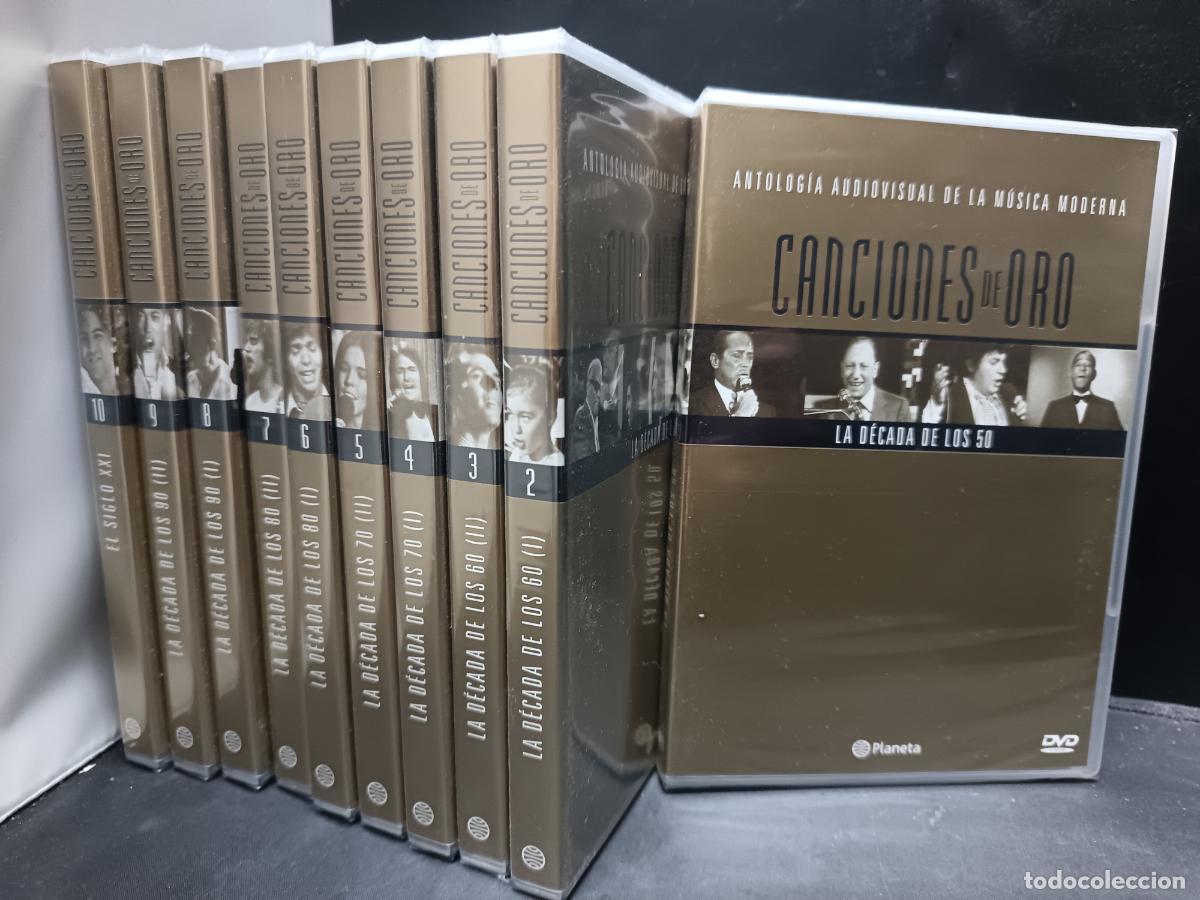 V&iacute;deos y DVD Musicales: Antologia M&uacute;sica Moderna Lote 10 DVD Actuaciones de: Marisol, Nino Bravo, Camaron, Loquillo, Abba...