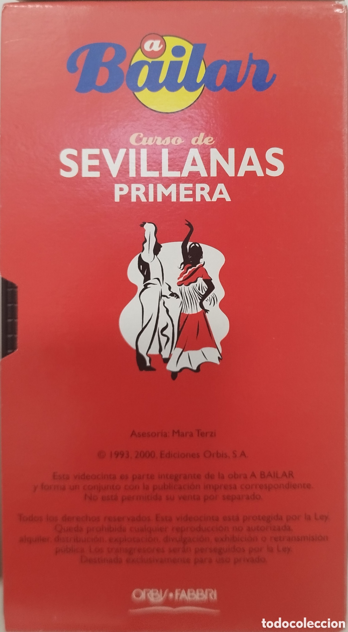 V&iacute;deos y DVD Musicales: Curso Sevillanas VHS