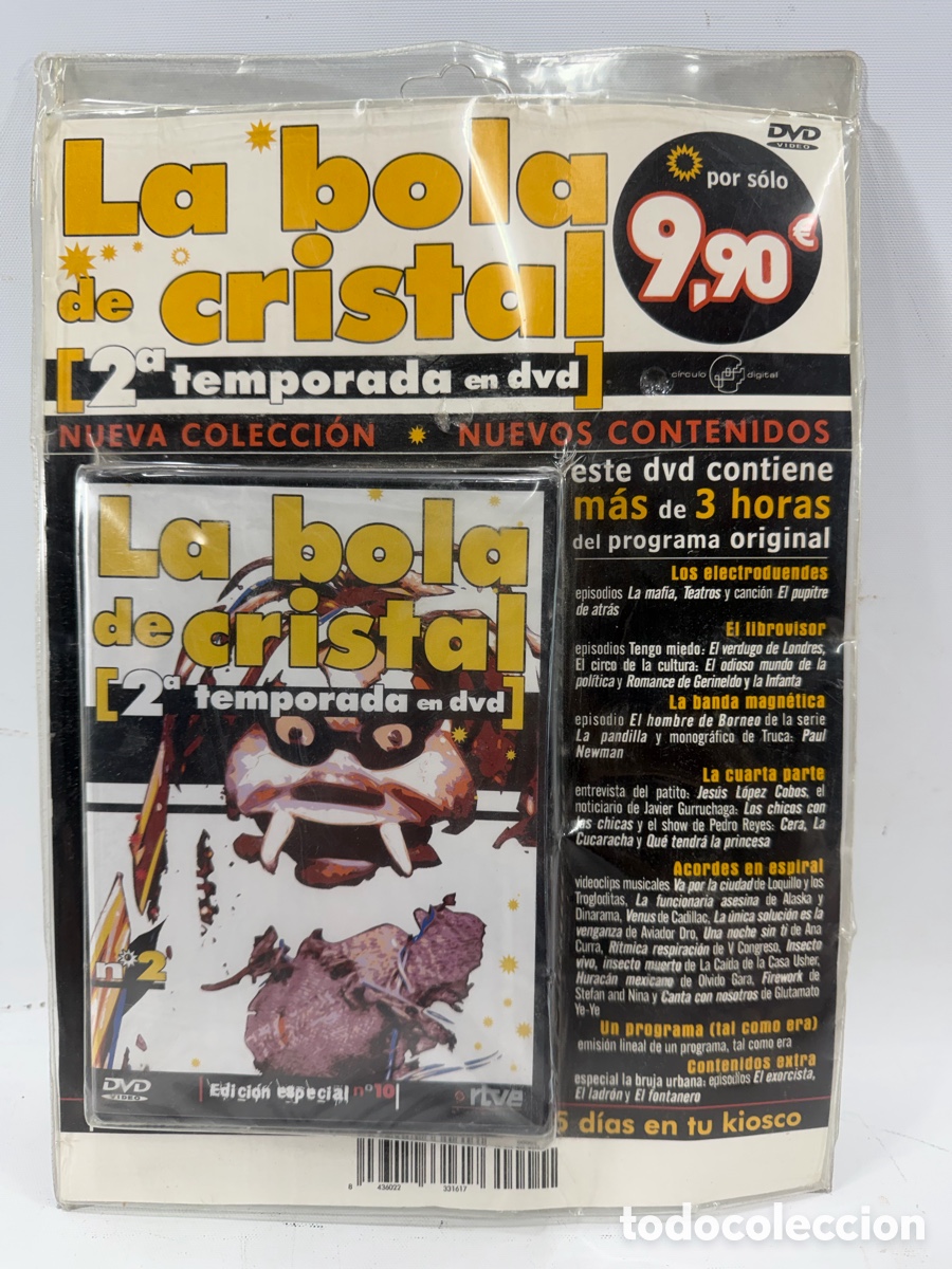 V&iacute;deos y DVD Musicales: DVD LA BOLA DE CRISTAL PRECINTADO