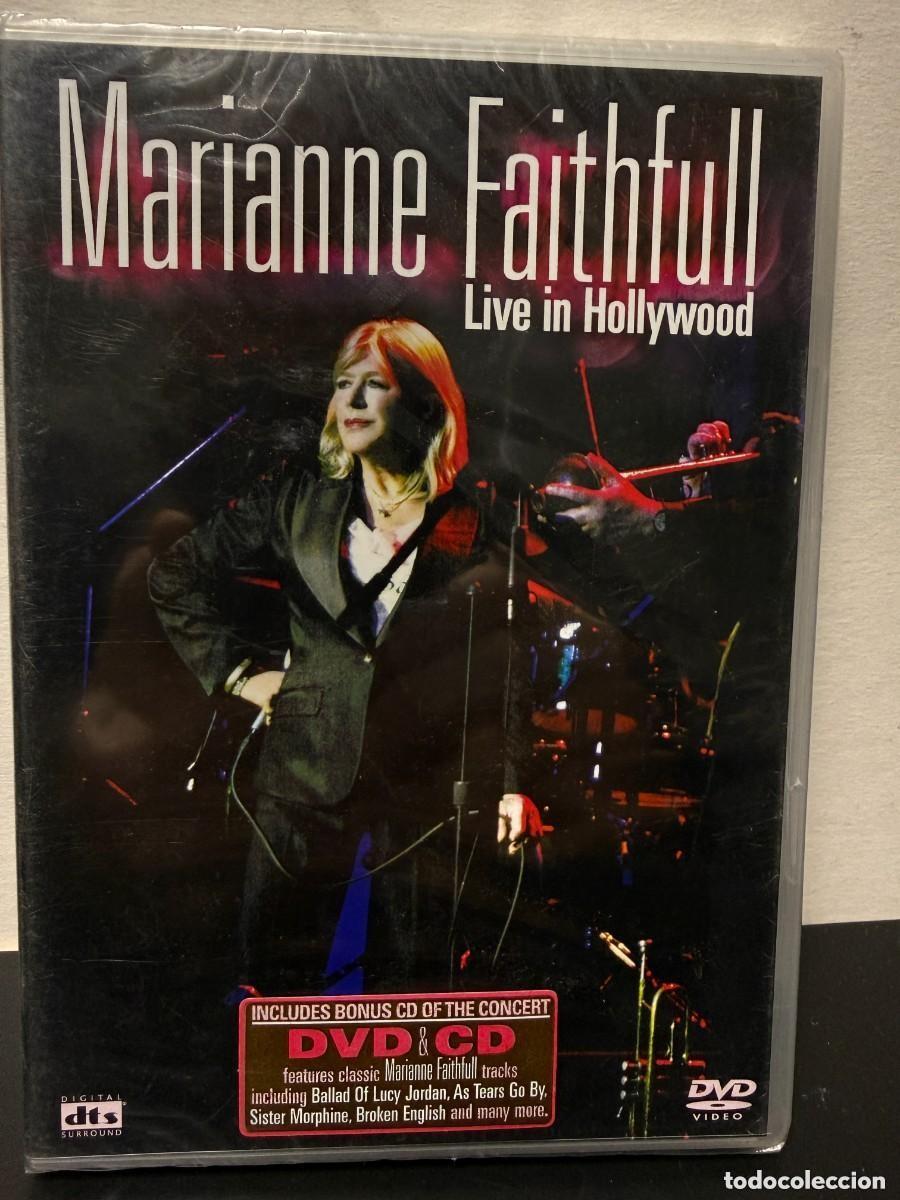 V&iacute;deos y DVD Musicales: Marianne Faithfull - Live In Hollywood (CD+DVD) *Precintado*