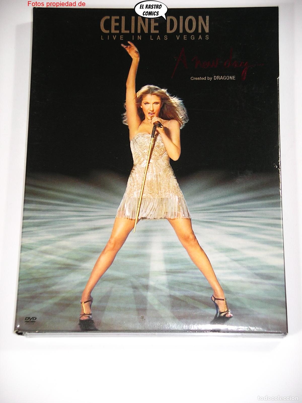 V&iacute;deos y DVD Musicales: Celine Dion, A new day, Live in Las Vegas 2003, doble, con 2 DVD, D11