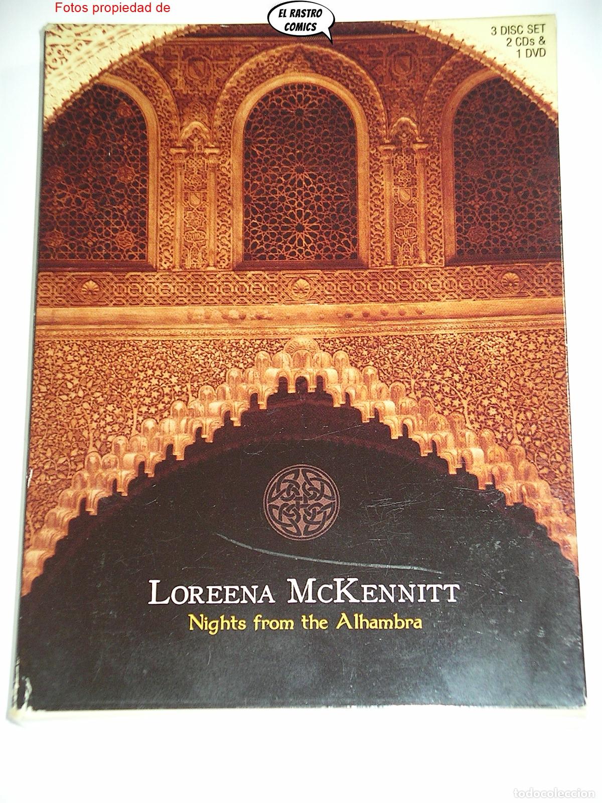 Video e DVD Musicali: Loreena McKennitt, Nights from the Alhambra, triple, con 2 CD y 1 DVD, D11