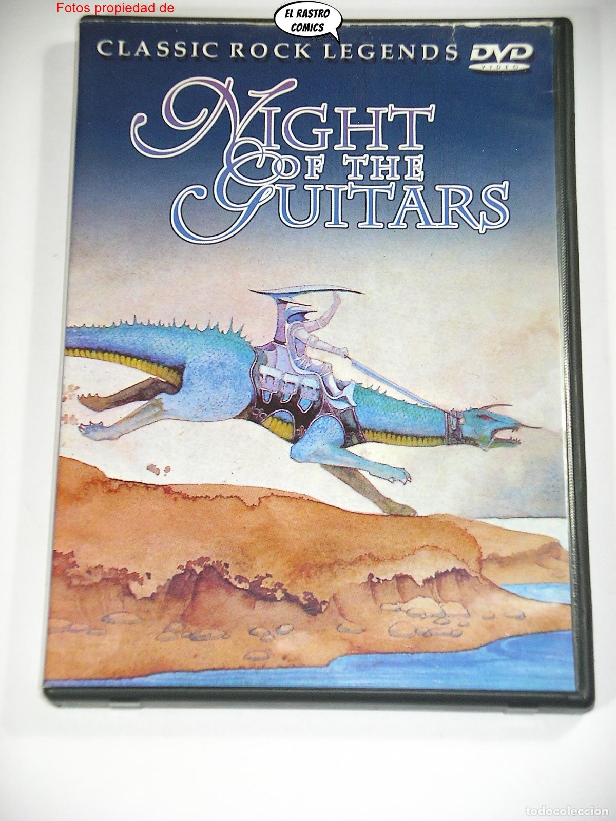 Video e DVD Musicali: Night of the guitars, Montrose, Trower, Wisefield, Sharman, Akkermann, Derringer, DVD, D11