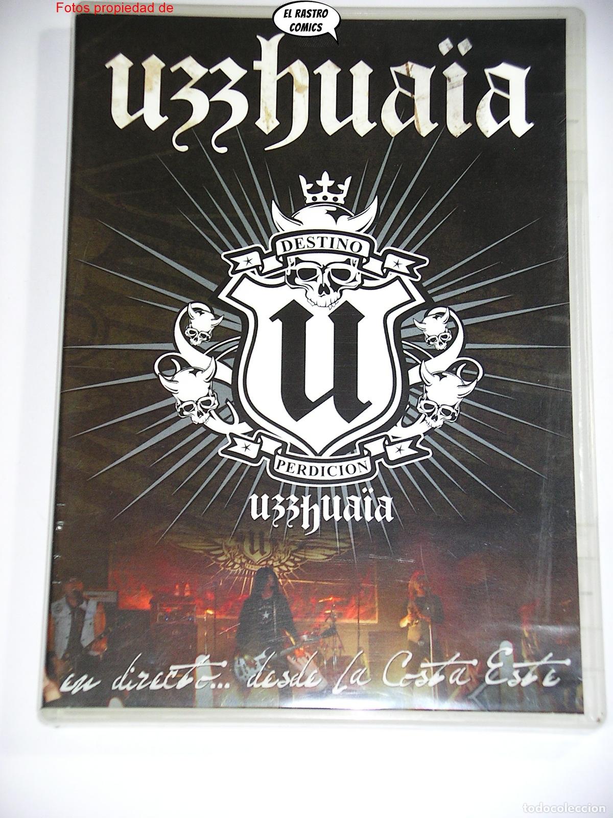 V&iacute;deos y DVD Musicales: Uzzhuaia, En directo desde la costa este, Sala Greenspace 2008, Valencia, , DVD, D11