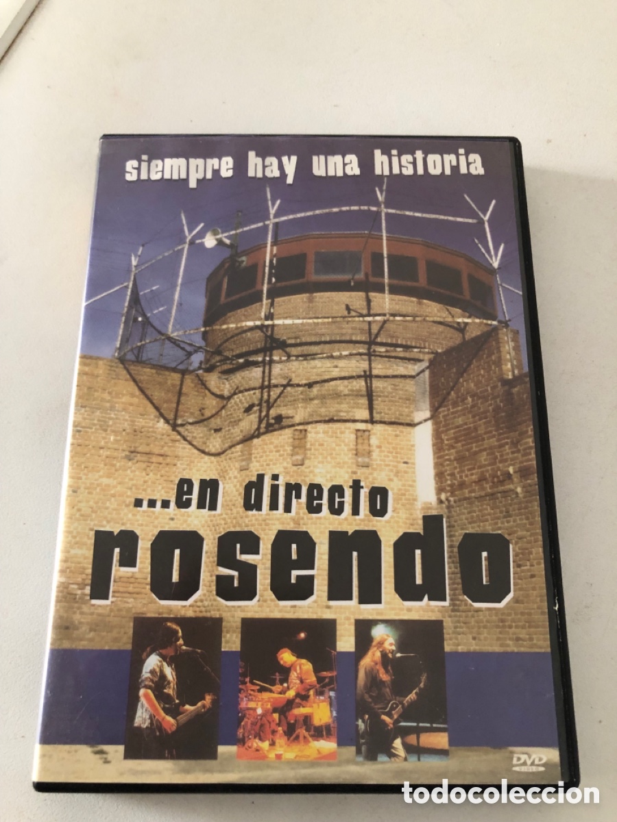 V&iacute;deos y DVD Musicales: Siempre Hay Una Historia Rosendo &hellip; En Directo Dvd