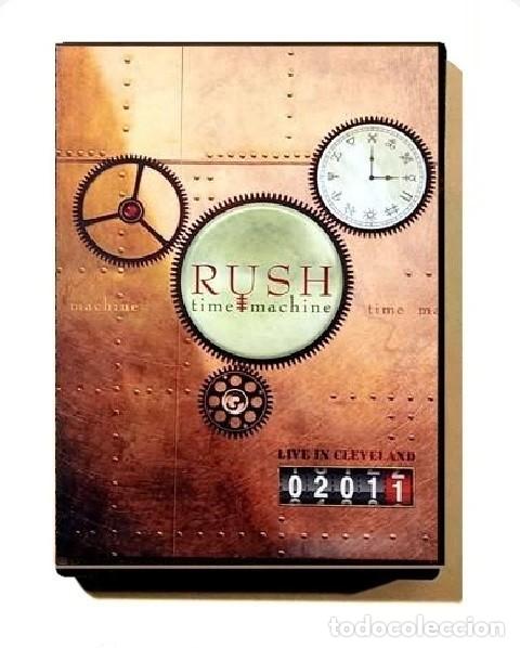 V&iacute;deos y DVD Musicales: [DVD]. RUSH. TIME MACHINE. LIVE IN CLEVELAND. 2011.