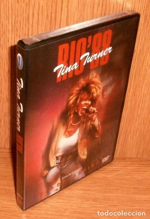 V&iacute;deos y DVD Musicales: [DVD]. TINA TURNER. RIO '88. LIVE IN CONCERT. RIO DE JANEIRO.
