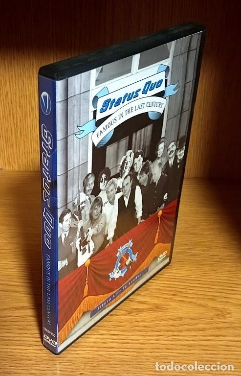 V&iacute;deos y DVD Musicales: [DVD]. STATUS QUO. FAMOUS IN THE LAST CENTURY. FILMED LIVE IN LONDON.