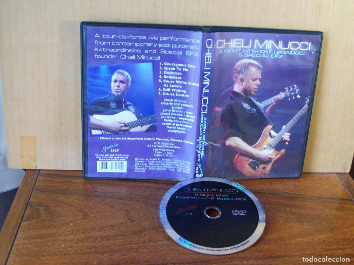 V&iacute;deos y DVD Musicales: CHIELI MINUCCI - ANIGHT WITH CHIELI MINUCCI & SPECIAL EFX - DVD MUSICAL