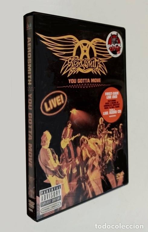 V&iacute;deos y DVD Musicales: [DVD + CD]. AEROSMITH. YOU GOTTA MOVE. LIVE.