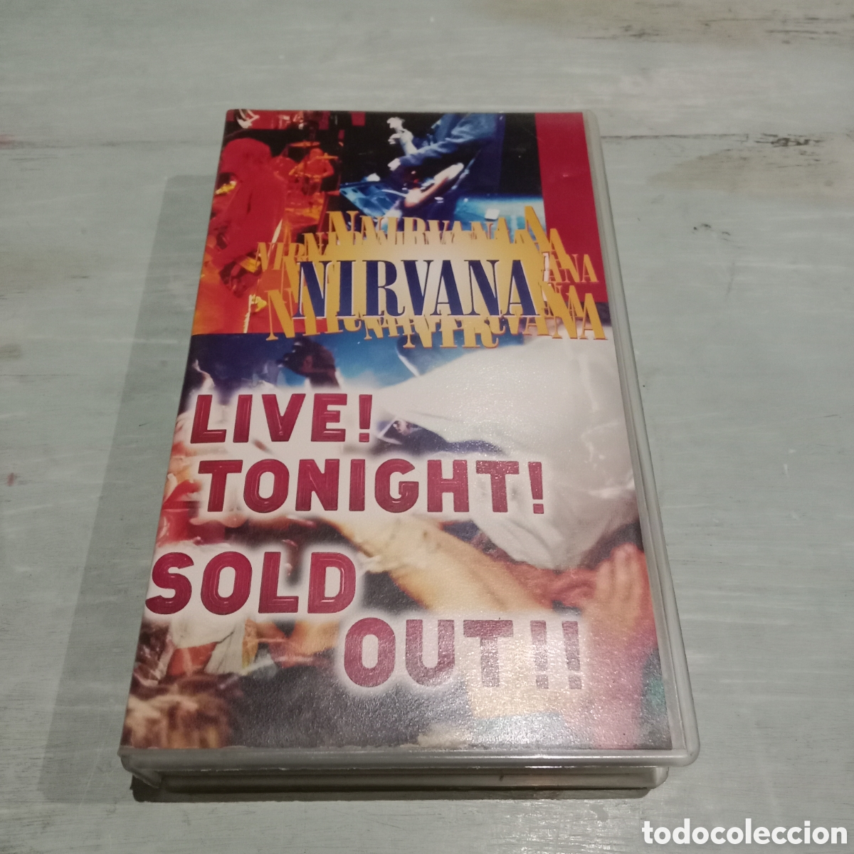 V&iacute;deos y DVD Musicales: NIRVANA - LIVE! TONIGHT! SOLD OUT!! - VHS