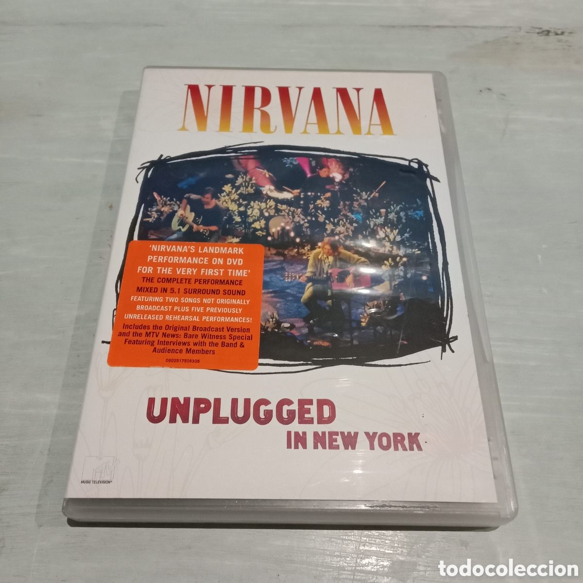 V&iacute;deos y DVD Musicales: NIRVANA - UNPLUGGED IN NEW YORK - DVD