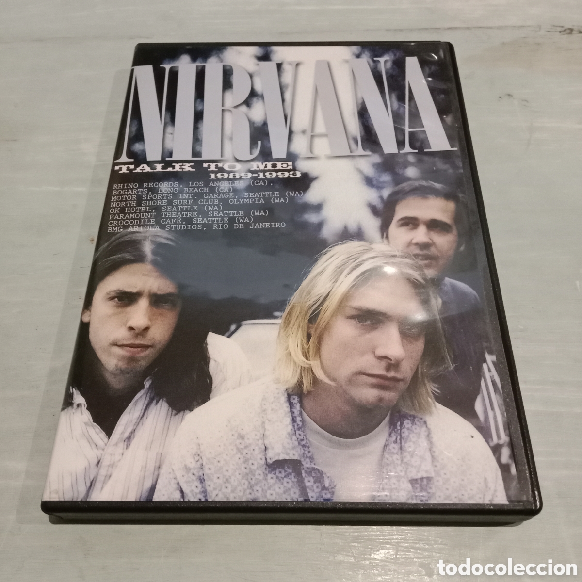 V&iacute;deos y DVD Musicales: NIRVANA - TALK TO ME 1989 -1993 - DVD