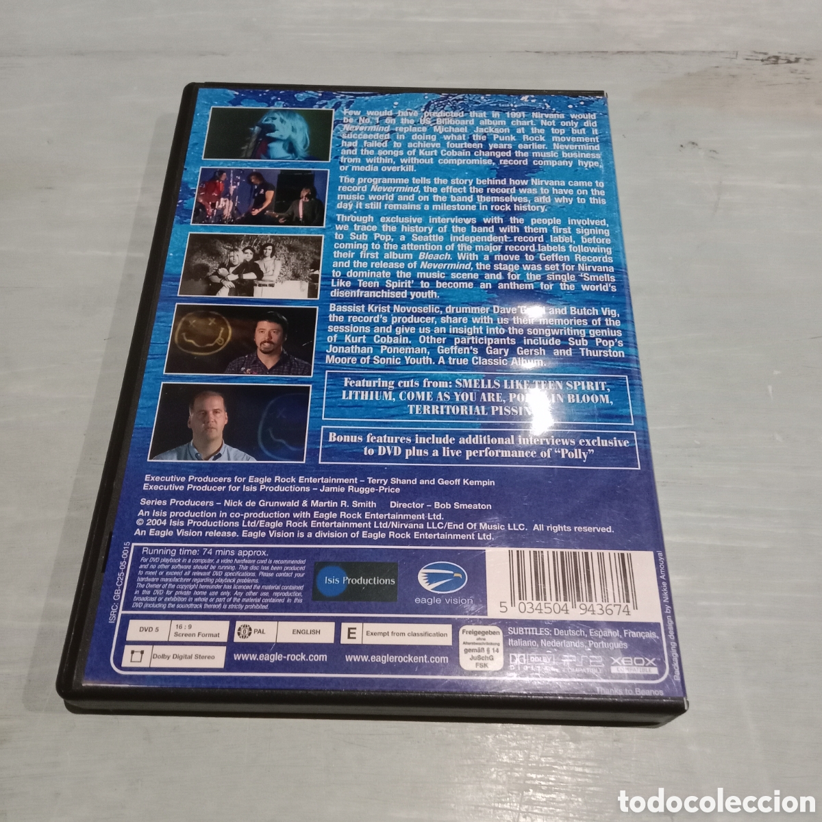 V&iacute;deos y DVD musicales: NIRVANA - NEVERMIND - DVD - Foto 2