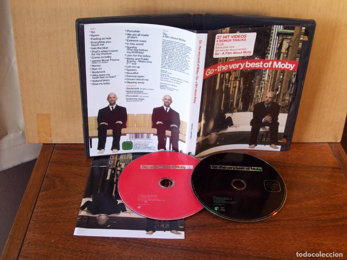 V&iacute;deos y DVD Musicales: MOBY _ DVD N&ordm; 1 - GO A FILM ABOUT - DVD N&ordm; 2 THE VERY BEST OF MOBY - DVD VIDEO MUSICAL
