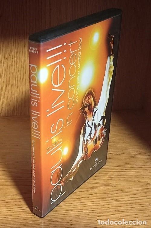 V&iacute;deos y DVD Musicales: [DVD PRECINTADO]. PAUL MCCARTNEY. PAUL IS LIVE. IN CONCERT. ON THE NEW WORLD TOUR.