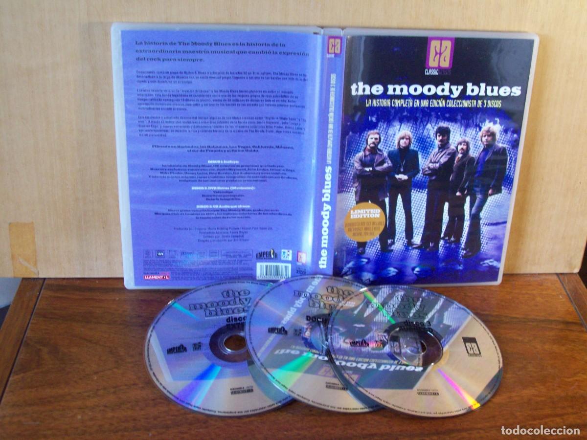 V&iacute;deos y DVD Musicales: THE MOODY BLUES - LA HISTORIA COMPLETA EN UNA EDICION COLECCIONISTA - 1 CD + 2 DVDS