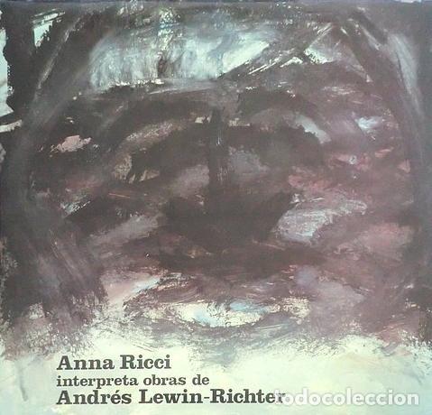 V&iacute;deos y DVD Musicales: ANNA RICCI INTERPRETA OBRAS DE ANFRES LEWIN RICTER LP 1982 CONTEMPORANEA EXPERIMENTAL