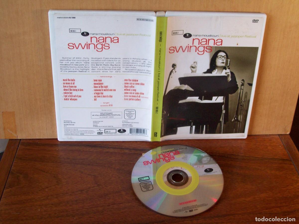 V&iacute;deos y DVD Musicales: NANA MOUSKORI LIVE AT JAZZOPEN FESTIVAL - NANA SWINGS - DVD VIDEO MUSICAL