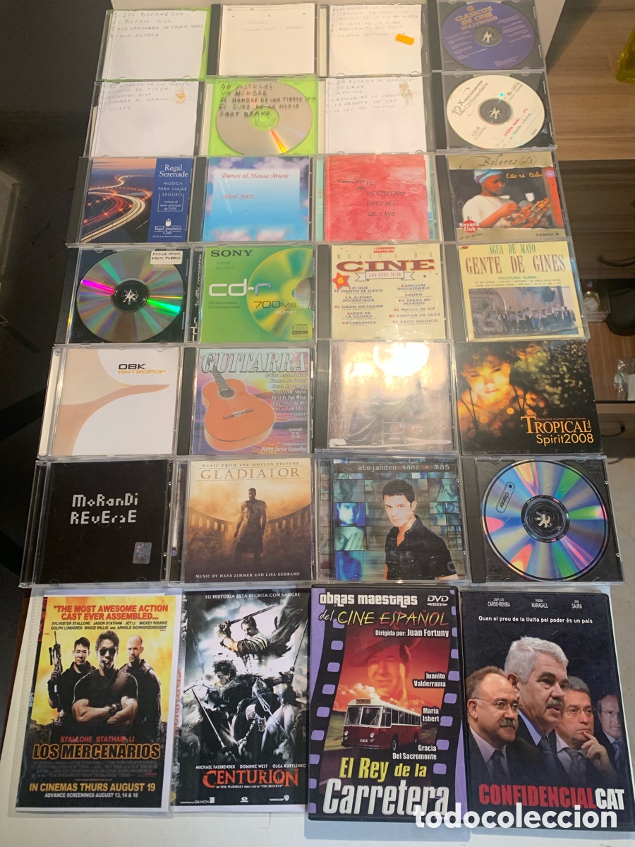 V&iacute;deos y DVD Musicales: Lote 21 dvd peliculas y Musica Bandas Sonoras