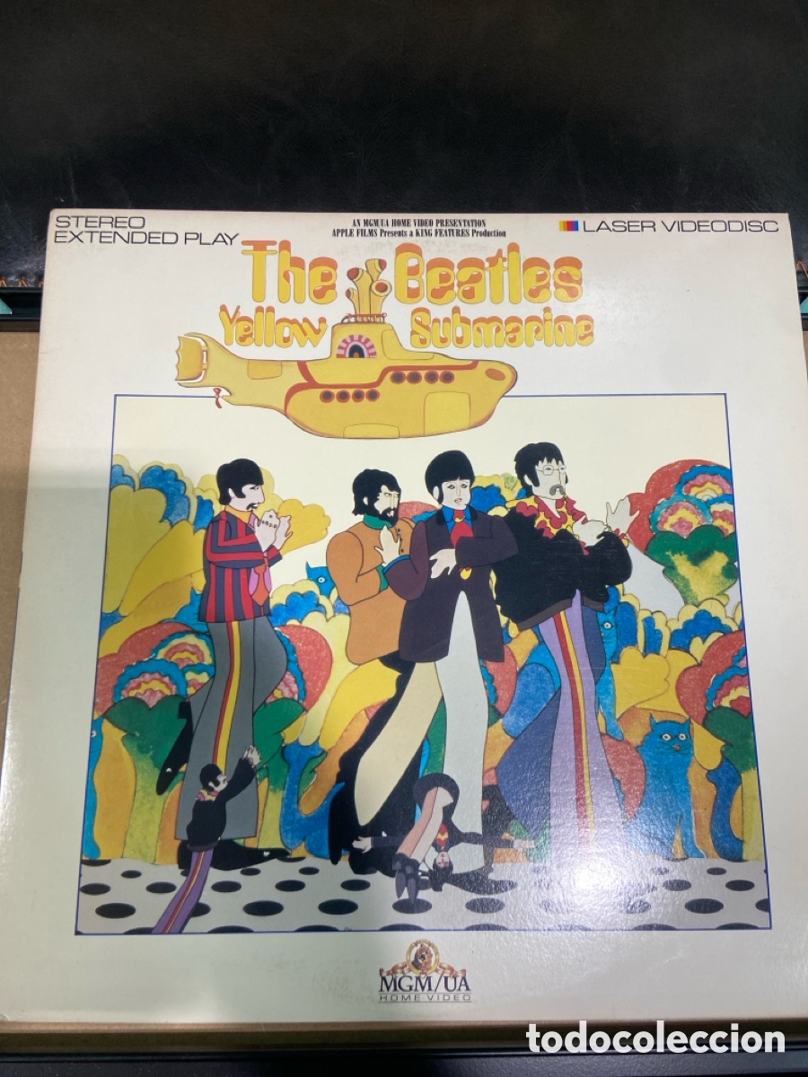 V&iacute;deos y DVD Musicales: Laser v&iacute;deodisc. Yellow submarine.