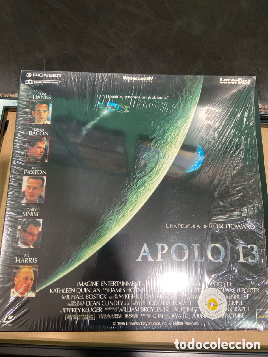 V&iacute;deos y DVD Musicales: Laser disc. Apolo 13. Como nueva