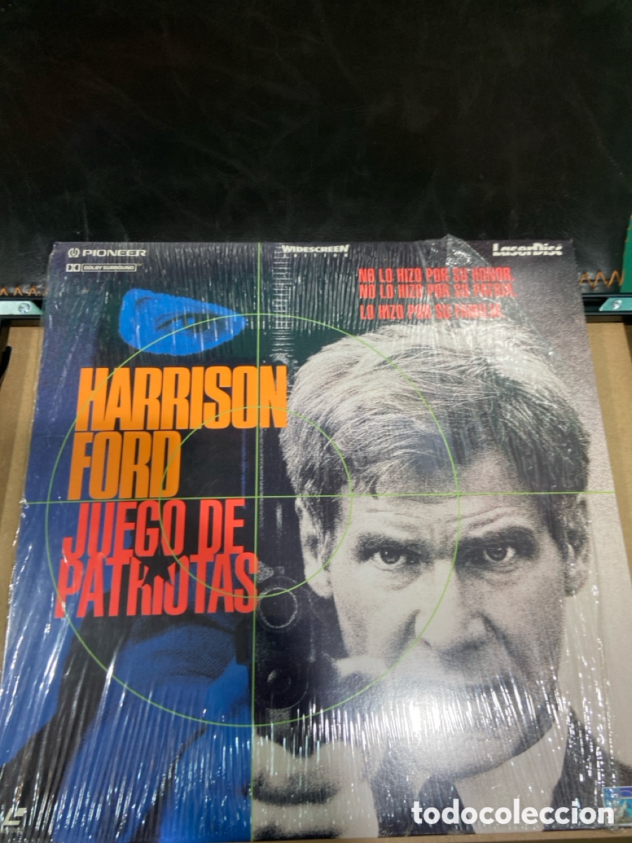 V&iacute;deos y DVD Musicales: Laser Disc. Juego de patriotas.