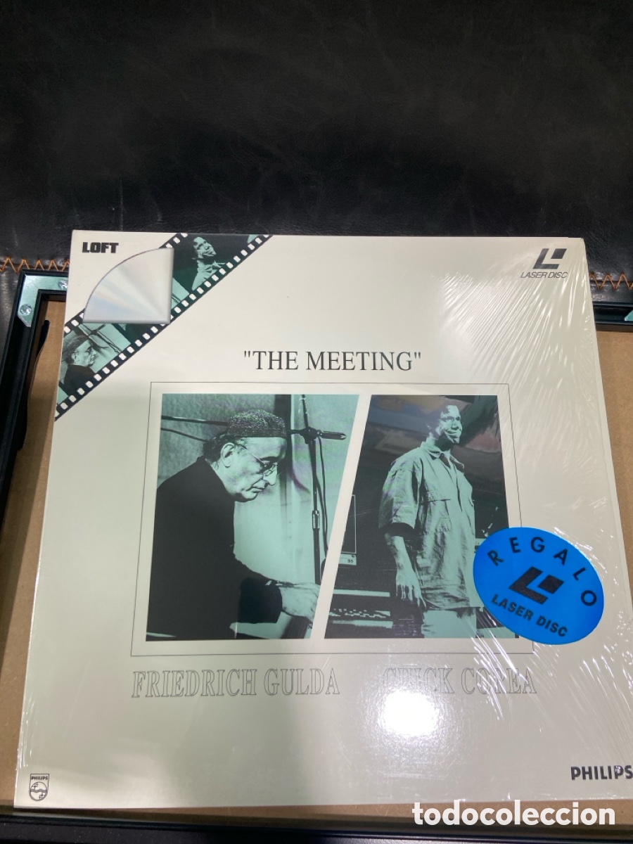 V&iacute;deos y DVD Musicales: Laser Disc. The Meeting. Friedrich Gilda y Chic Corea