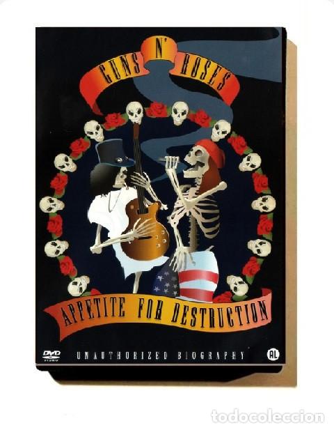 V&iacute;deos y DVD Musicales: [DVD]. GUNS N' ROSES. APPETITE FOR DESTRUCTION. UNAUTHORIZED BIOGRAPHY.